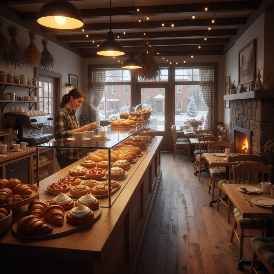 Local cafes and bakeries in Clearview Township