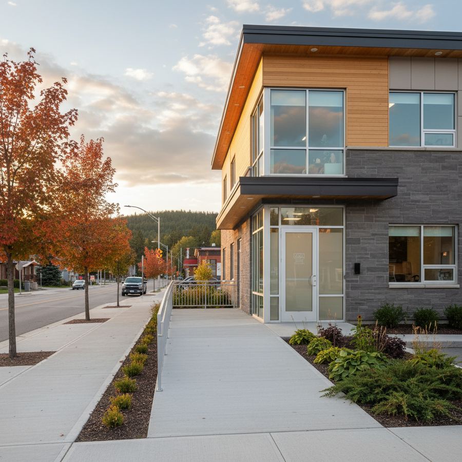 Community wellness and walking paths near Stayner